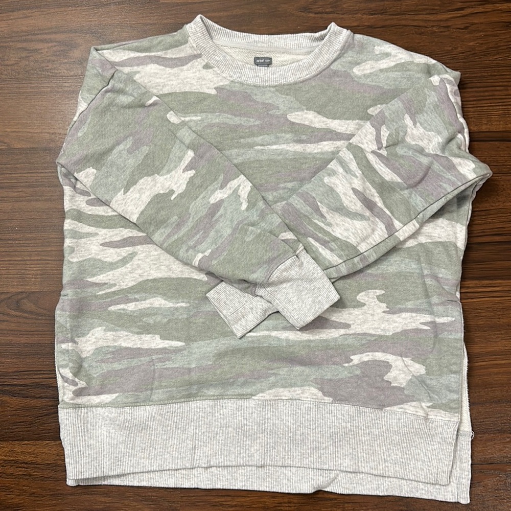 Aerie camp oversize sweatshirt